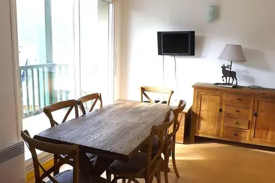 Image de \"T2 pour 6 pers. avec balcon, à 500m des pistes de Peyragudes, navette gratuite et accès Spassio inclus\"