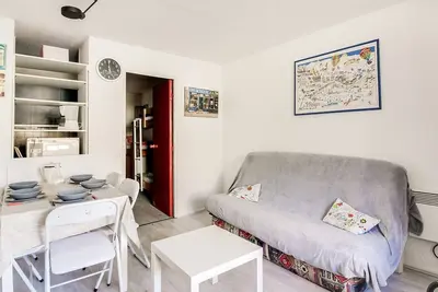 Image de Studio cabine pour 5 à La Mongie - Proche des pistes, balcon, casier à ski