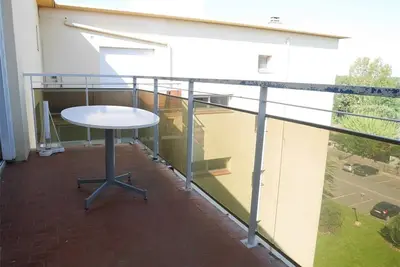Studio Alcôve 3 pers avec balcon et parking privé à 300m des plages d'Argelès
