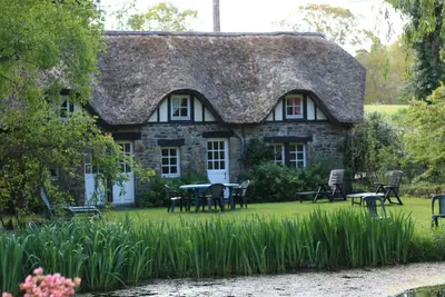Image de Superbe maison normande avec cheminée et jardin, proche de l'étang - 4 pers, 75m²