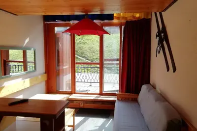 Image de Duplex cosy 5 pers. avec balcon Sud, proche pistes et commodités - Arc 1800