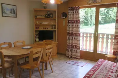 Image de Appartement 6 pers avec balcon sud\/est, proche télécabine du Linga, Châtel