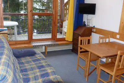 Image de Appartement Duplex 2p 6 Pers. Skis aux Pieds, Village de Charmettoger, Arc 1800