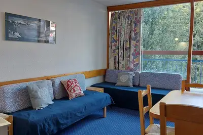 Image de Studio au cœur du Charvet, proche pistes et commerces, balcon, Wifi, accepte animaux