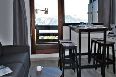 Image de Studio cosy à Risoul 1850, aux pieds des pistes, proche commerces, parking gratuit