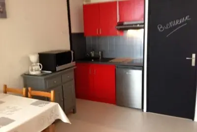 Image de Studio cabine pour 6 avec balcon, proche pistes et remontées - La Mongie