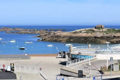 Image de Appartement spacieux avec Wifi et parking à Trégastel, proche plage