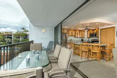 Image de Maui Parkshore Ocean View 2 chambres à coucher au sud de Maui pour 6 personnes. # 312