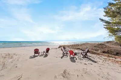 Image de Dnc & Ryder Cup welcome - Chalet rustique de luxe sur les rives du lac Michigan