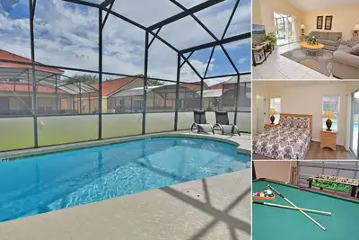 communauté de villégiature Gated, 4 chambres, 3 salles de bains villa avec piscine avec salle de jeux