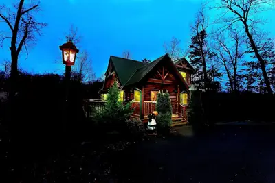 Image de Romantique Chalet de 2 chambres à Gatlinburg