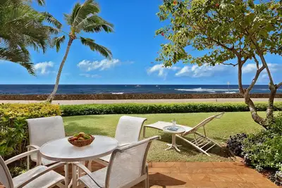 Poipu Kapili # 56: Unité d'extrémit�� privée en bord de mer avec climatisation