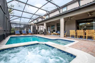 Gated Resort Community, Piscine PRIVÉE Et Jacuzzi, Wifi Gratuit! !