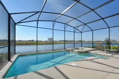 Image de Great Location. . Minutes To Disney, Gameroom, Lakefront, 2 Master Suites, Hot Tub