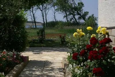 Image de Appartement de deux chambres avec la terrasse et la vue sur le mer Povljana, Pag (A-230-a)