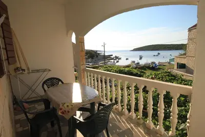 Image de Appartement d'une chambre prés de la plage Rukavac, Vis (A-1154-b)
