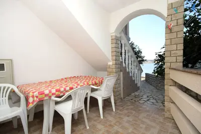 Image de Appartement d'une chambre prés de la plage Kustici, Pag (A-9381-d)