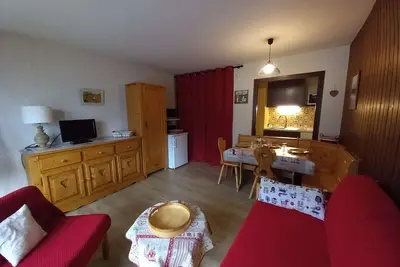 Image de Studio 4 pers, centre village, proche commerces et pistes, Tv incluse