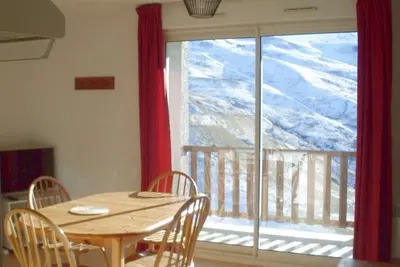 Image de Studio cosy 4 pers, balcon, à 400m des pistes, navette gratuite, Spa inclus, Peyragudes