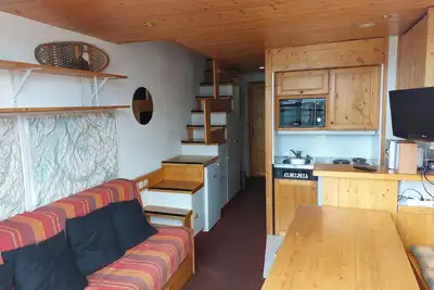Image de Duplex 2 pièces près des pistes, 5 personnes, Wifi, Animaux acceptés