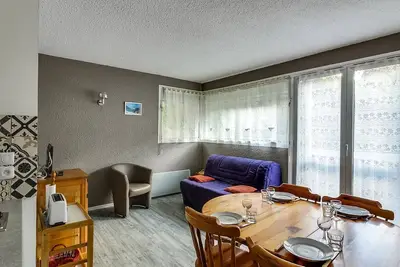 Image de Appartement rénové pour 4 pers, 1 chambre, parking, centre de Cauterets, proche télécabine