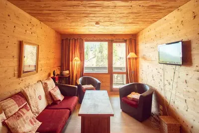 Image de Valmorel: Appartement 3 Pièces, 6 Pers. , WiFi, Balcon, Casier à Skis