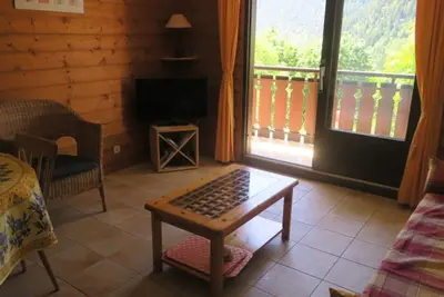 Image de Appart spacieux à Châtel avec parking - 4 pers, balcon, Tv, cuisine équipée