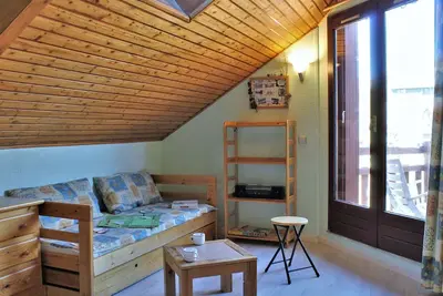 Image de Appartement 4 pers, proche pistes, piscine, Risoul 1850