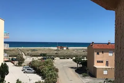 Image de T2+cabine, clim, parking privé, 4 pers, Le Barcarès