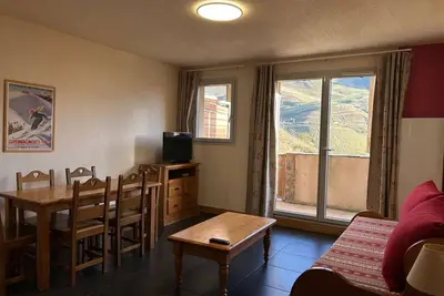 Image de T3 6pers avec accès piste Peyragudes, piscine, parking