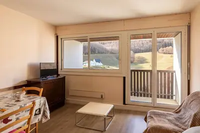 Image de Studio 6 pers. avec balcon et accès direct aux pistes à Eaux-Bonnes