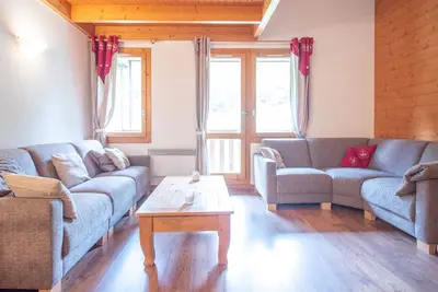 Image de Duplex 5 pièces avec balcon, animaux acceptés, skis aux pieds
