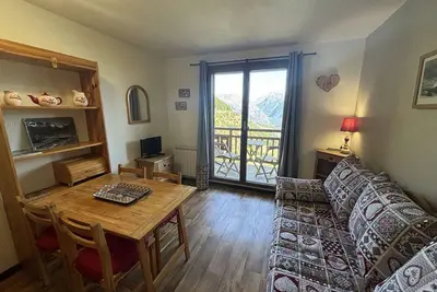 Image de Studio confortable avec balcon à 400m des pistes - Auris en Oisans