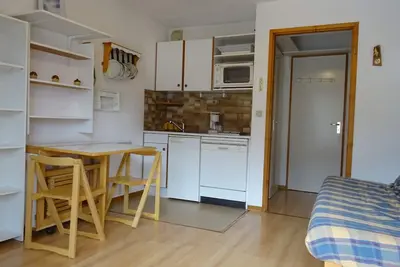 Image de Studio 4 pers avec balcon à Bourg Saint Maurice, proche centre et commerces - animaux acceptés