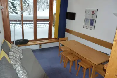Image de Duplex chaleureux 6 pers, balcon sud, proche pistes et commerces, Arc 1800