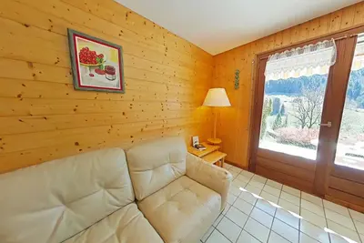 Image de Grand-Bornand : Appt 2 pièces, 4 pers, jardin, garage, à 900m des pistes