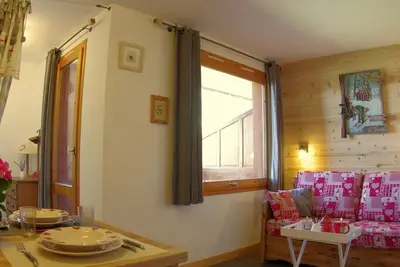 Image de Studio divisible à Valmorel - Linge et Ménage Inclus