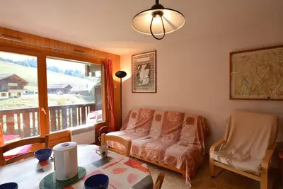 Image de Appartement cosy 6 pers, proche pistes et centre, balcon, parking, animaux admis