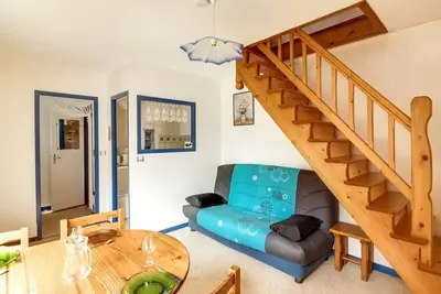 Image de Duplex cosy pour 5 pers. , balcon sud, parking, proche centre et remontées, navette hivernale