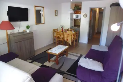 Image de Studio cabine cosy 5 pers, près des pistes, parking inclus