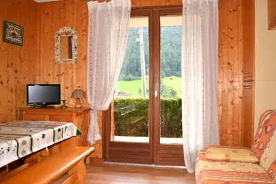 Image de Studio avec Terrasse et Casier Ă Ski - Le Grand-Bornand