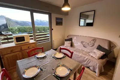 Image de Studio au cœur du Chinaillon avec Parking et Balcon, 4 couchages