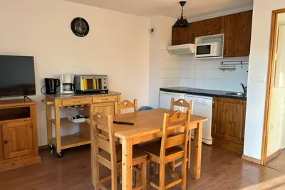 Image de T2 à Peyragudes, navette, retour ski, 4 pers, balcon, accès spa, Wifi option