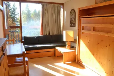 Image de Studio cosy 4 pers, proche pistes et commerces, animaux admis, Wifi