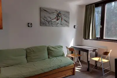 Image de Studio cosy pour 2, proche pistes et commerces, centre station Arc 1800, animaux admis