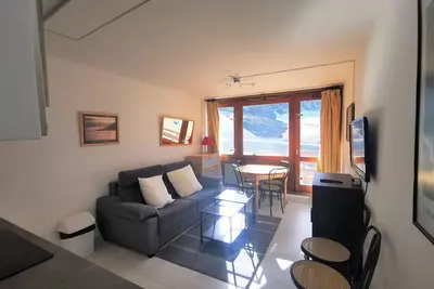 Image de Studio 4 pers - balcon sud pieds des pistes