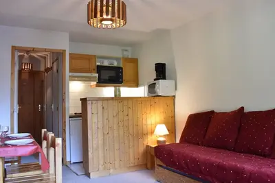 Image de Studio pour 4 à Méribel, près des pistes, balcon, casier à ski, animaux non acceptés