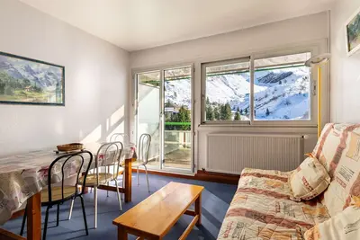 Image de Studio 4 pers avec balcon proche des pistes