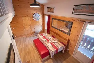 Image de Appartement spacieux à Valmorel, 11 couchages, 4 Pièces, casier à skis