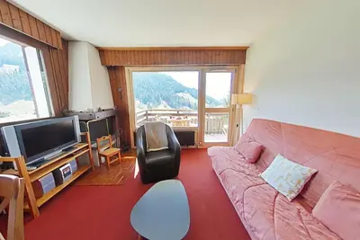 Image de Appt 3 pièces 6 pers avec cheminée et navette proche Le Grand-Bornand